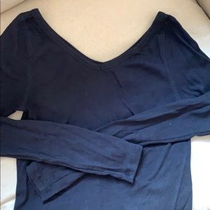 Everlane ballet neck stretch top